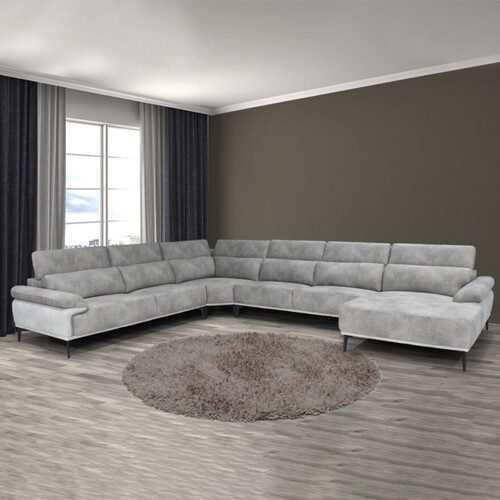 Sofa - Pet Friendly U Shape Fabric Sofa - 941U